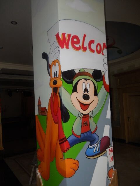 校園繪畫(huà)，室內(nèi)裝飾畫(huà)